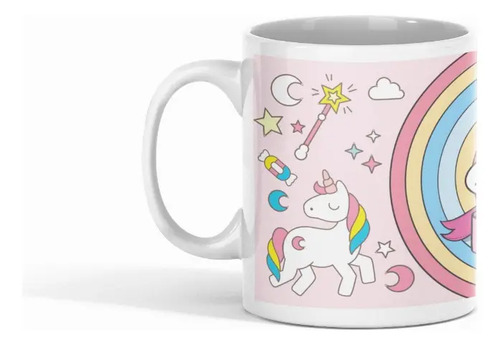 Taza Unicornio - Magia Y Misterio Blanco