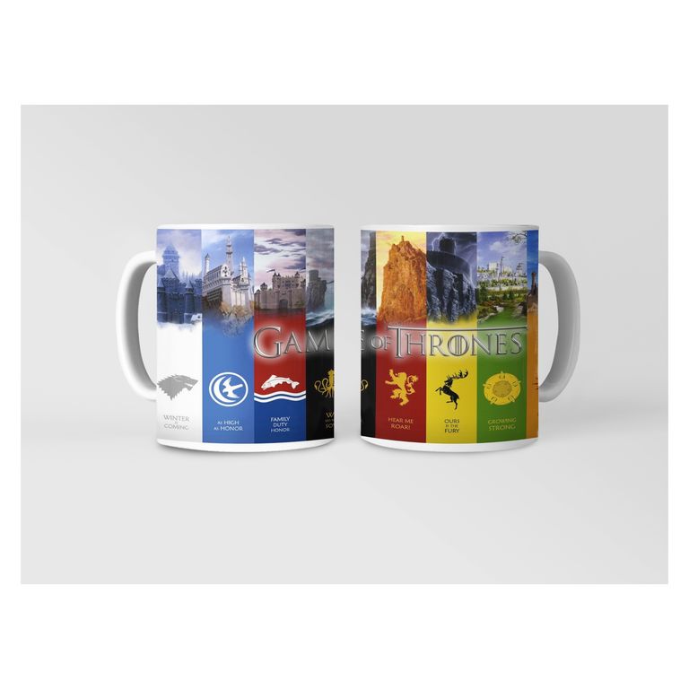 Taza Game of Thrones - Fortalezas y Leyendas
