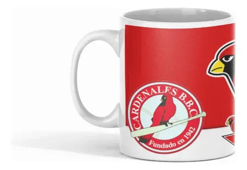 Taza Cardenales De Lara - Vuela Alto Con Calor Blanco