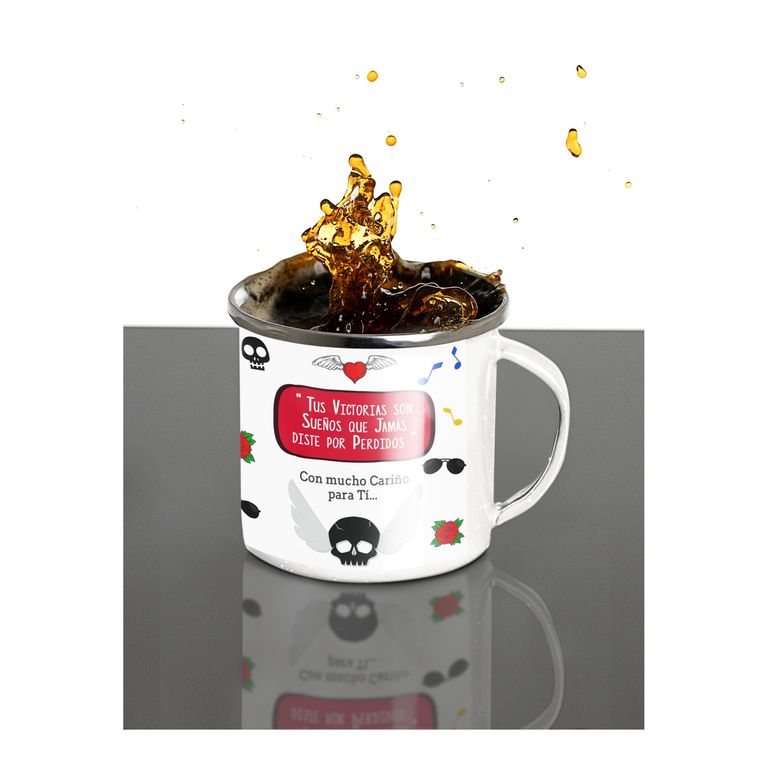 Taza Enlozada El Mejor Rockero - Acordes de Leyenda