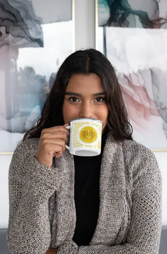 Taza Enlozada Géminis - Versatilidad En Acción Blanco Signos Zodiaco