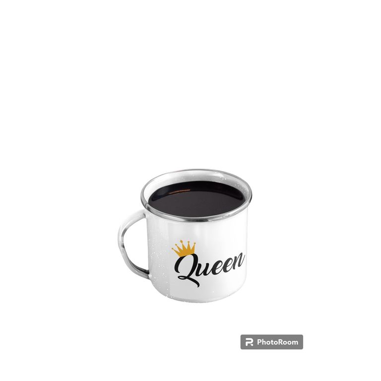 Taza Enlozada Queen - Elegancia Real