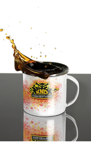Taza Enlozada Gilligan Jr Memo N° 2 Knd Blanco Los Chicos Del Barrio