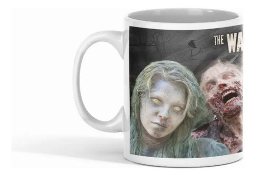 Taza The Walking Dead - Sobreviviendo Al Apocalipsis Blanco