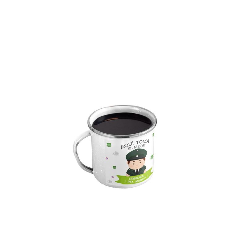 Taza Enlozada Gendarmería - Valor y Vigilancia H