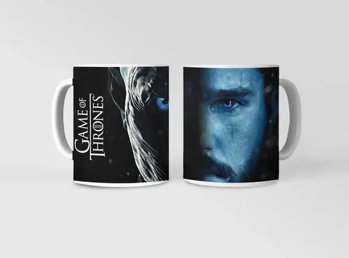 Taza Juego De Tronos - Vive La Magia De Los Siete Reinos Blanco