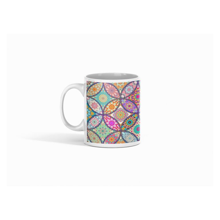 Taza Mandalas - Energía Visual en Transformación
