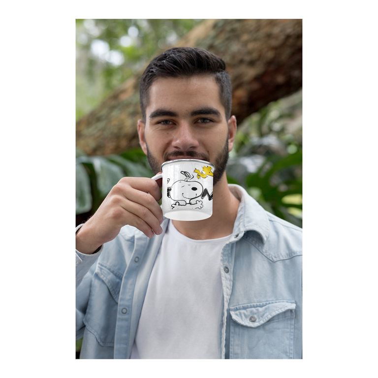 Taza Enlozada Snoopy - Aventuras del Beagle Volador