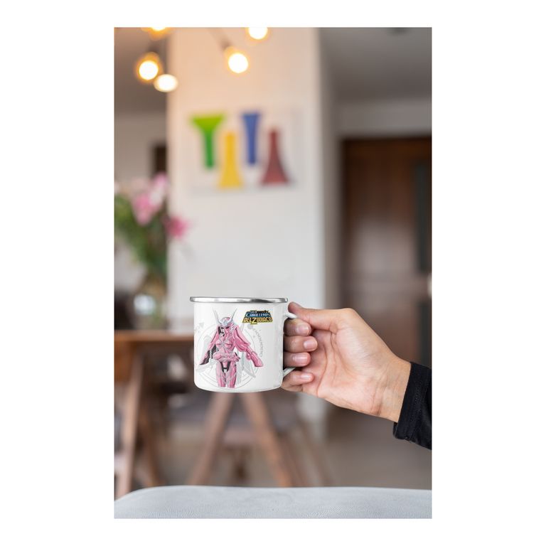 Taza Enlozada Shun de Andromeda Caballeros del Zodiaco