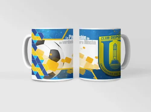 Taza Deportes Concepción - La Pasion De Un Vedadero Hincha Blanco