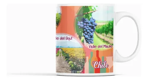 Taza Valles Del Vino - Maipo A Maule Blanco
