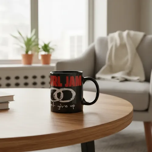Taza Magica Pearl Jam Don T Give Up Bandas De Rock Negro Pearl Jam Don T Give Up