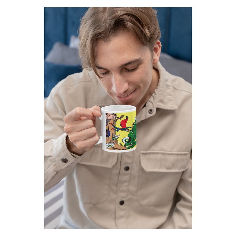 Taza Action Comics - Leyendas del Cómic