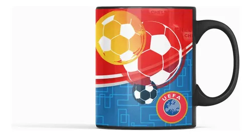 Taza Magica Club Chelsea Futbol Ingles The Blues Londres Negro The Blues Londres