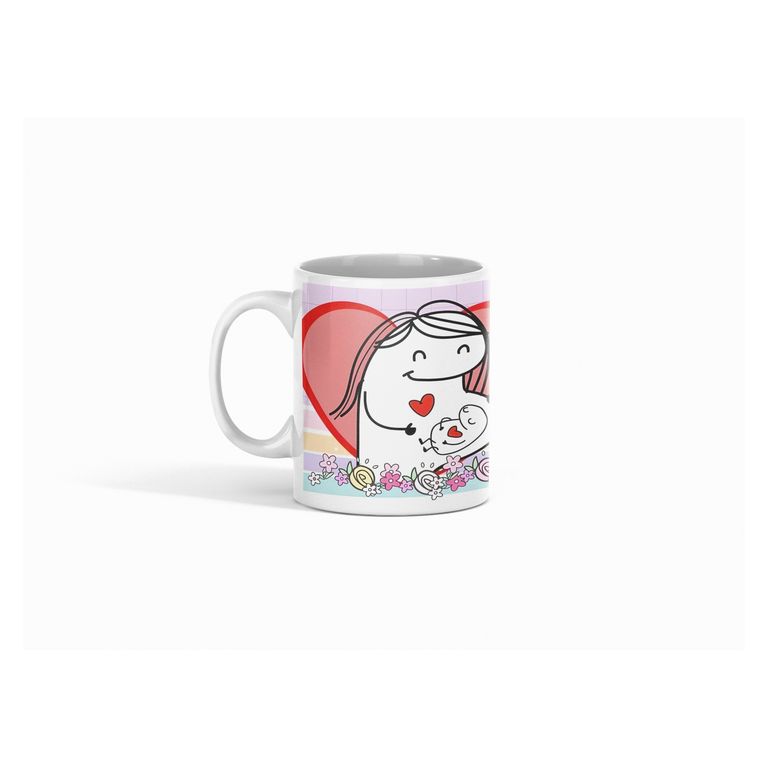 Taza Día de la Madre Flork - Flores y Felicidad