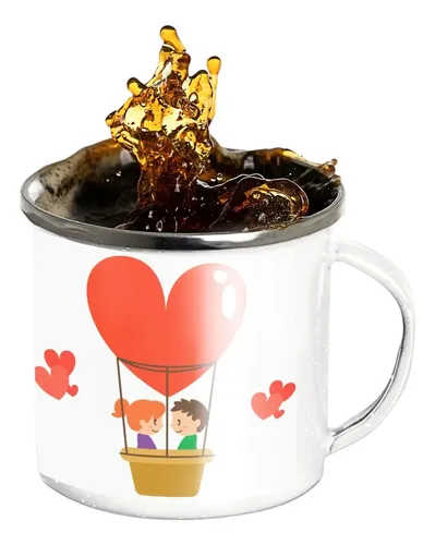 Taza Enlozada Juntos Siempre - Momentos Compartidos Blanco Momentos Compartidos