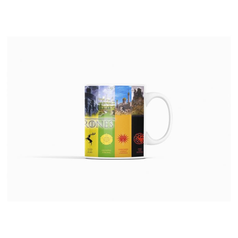 Taza Game of Thrones - Fortalezas y Leyendas