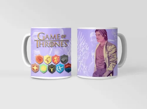 Taza Juego De Tronos - Tronos Con Jaime Lannister Blanco