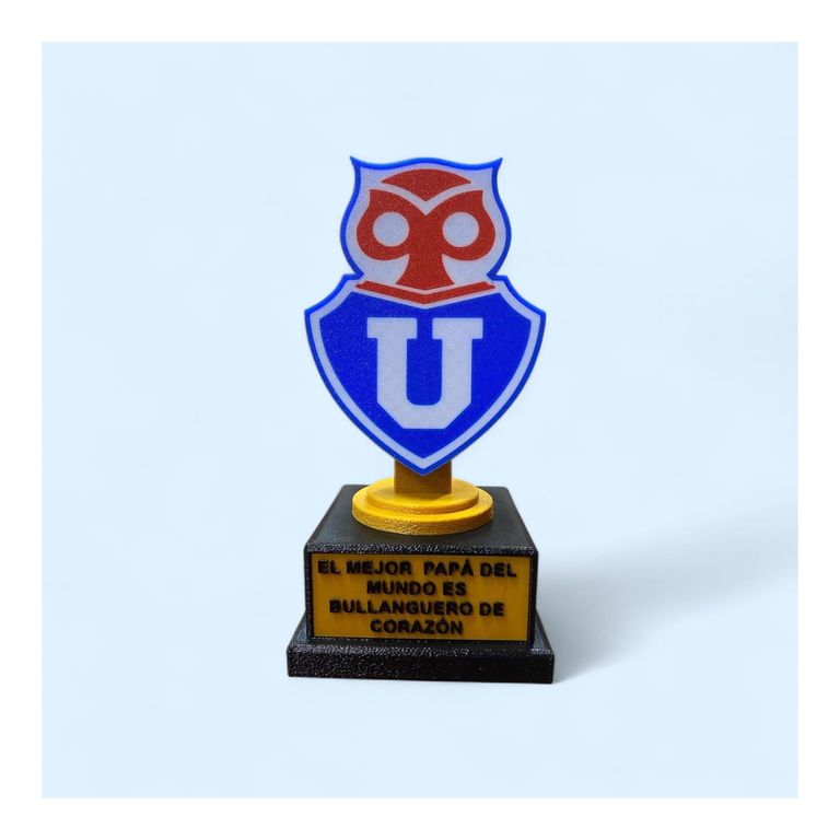 Trofeo Universidad de Chile Mejor Papá Regalo Fútbol Chileno