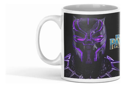 Taza Black Panther - Wakanda Revelada Blanco