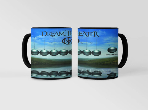 Taza Mágica De Dream Theater - Bandas De Rock Negro Dream Theater