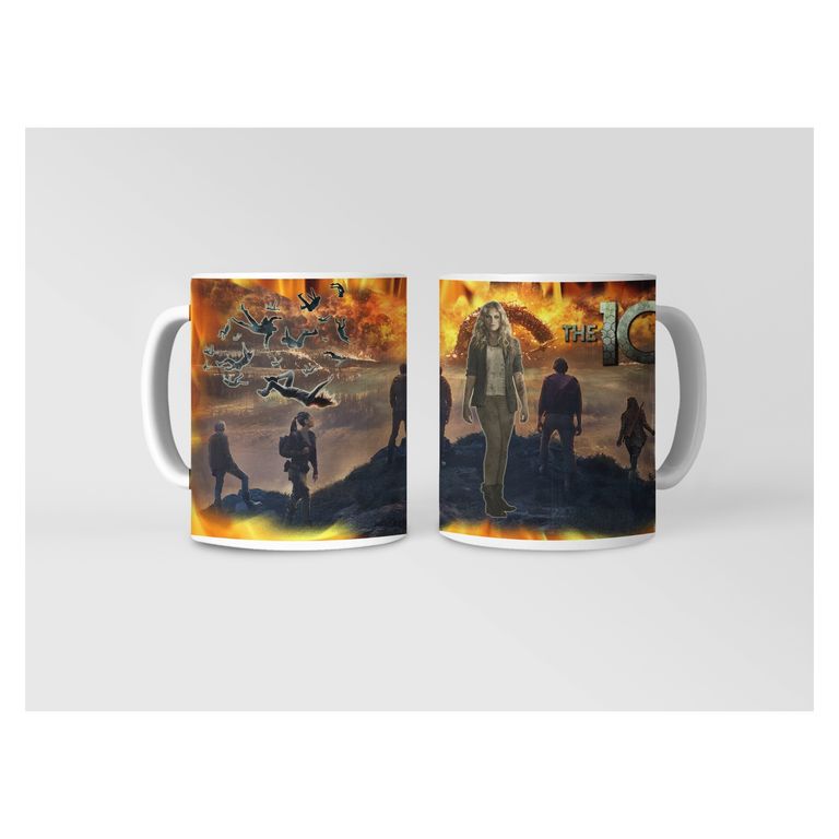 Taza Destinos de The 100 Descubiertos