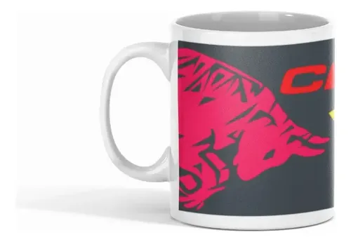 Taza Checo Pérez Diseño De Fórmula 1 Blanco