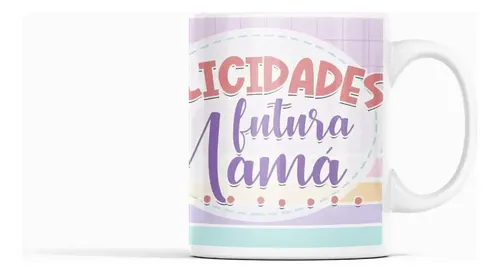 Taza Día De La Madre Flork - Flores Y Felicidad Blanco