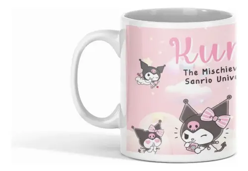 Taza Kuromi Y Sus Caprichos Encantadores Blanco