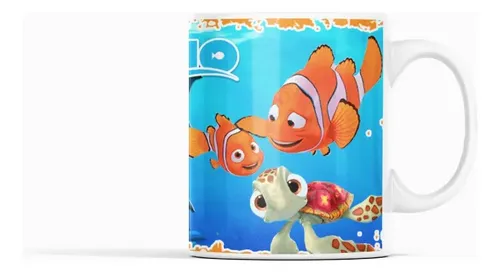 Taza Descubre El Océano Con Nemo Y Dory Blanco