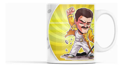 Taza Formas Geométricas Para Niños Educativa Blanco