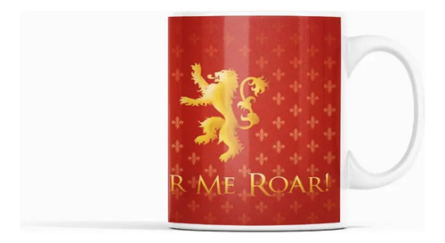 Taza Hear Me Roar - Orgullo De Lannister Blanco