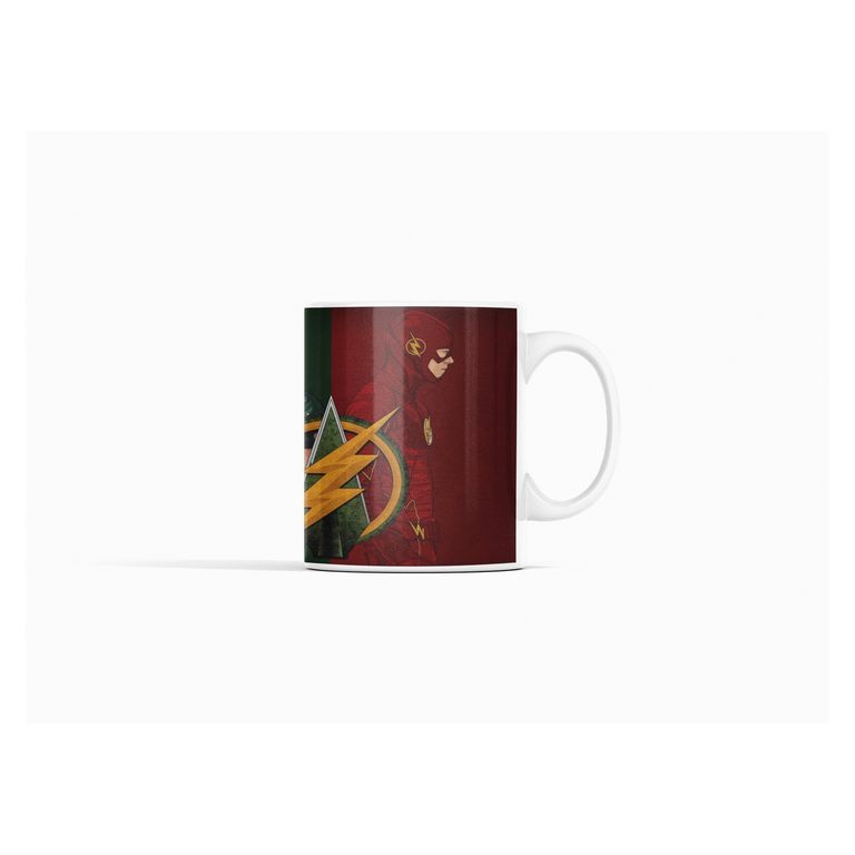 Taza Flash y Arrow - Secretos al Calor