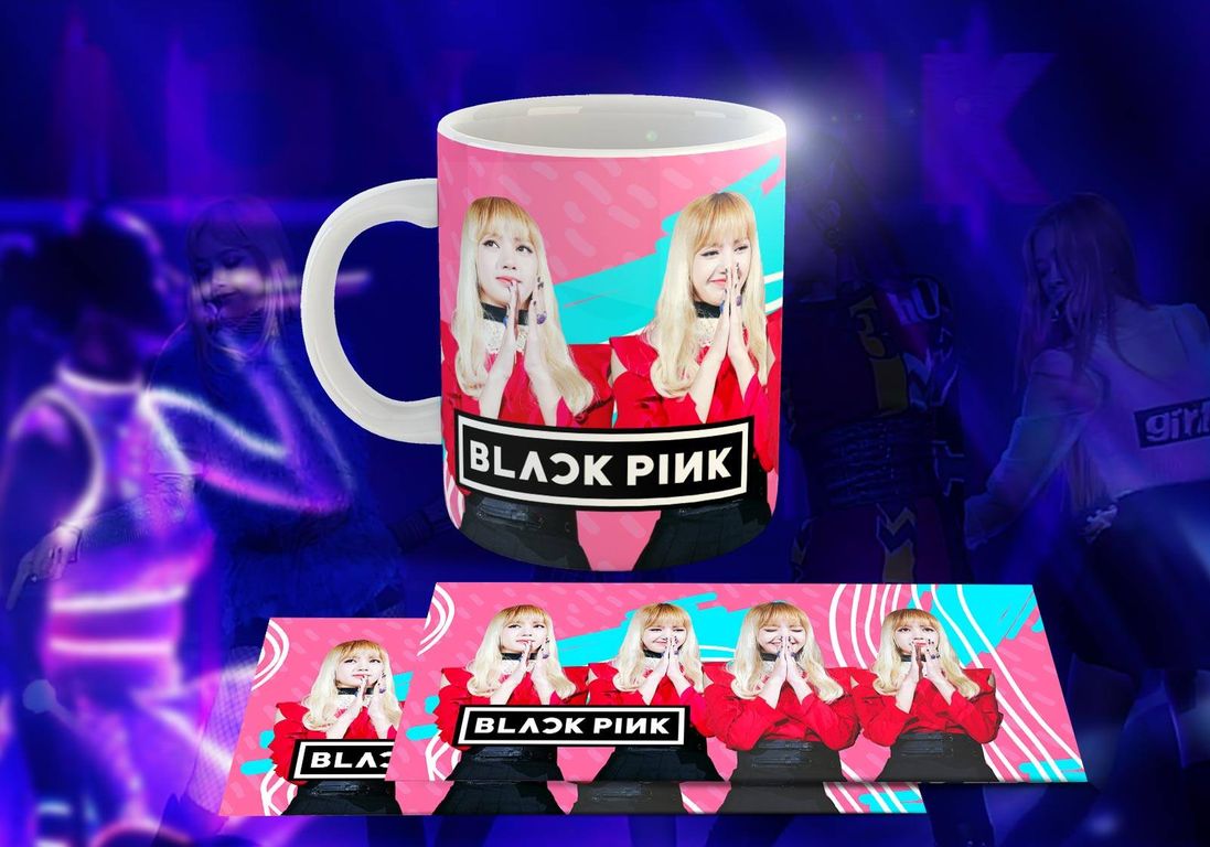 Taza Ceramica 11oz K-Pop Insp Blackpink Duo RT