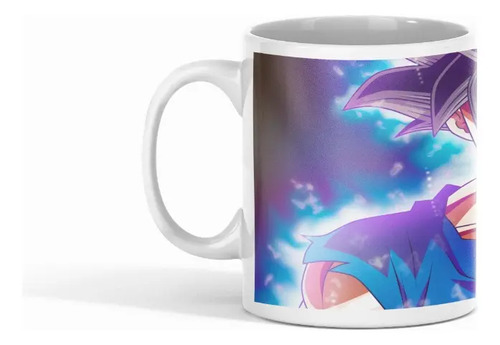 Taza Ultra Instinct Goku - Poder Desatado Blanco