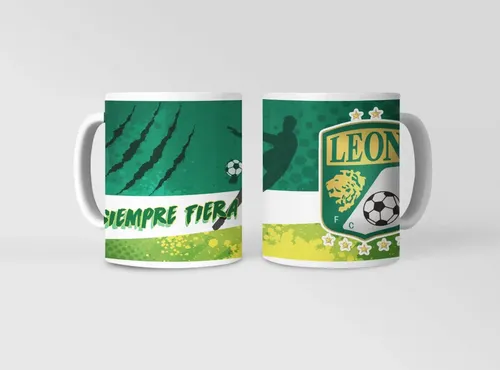 Taza Rugido De León Pasión - Futbol Mexicano Blanco