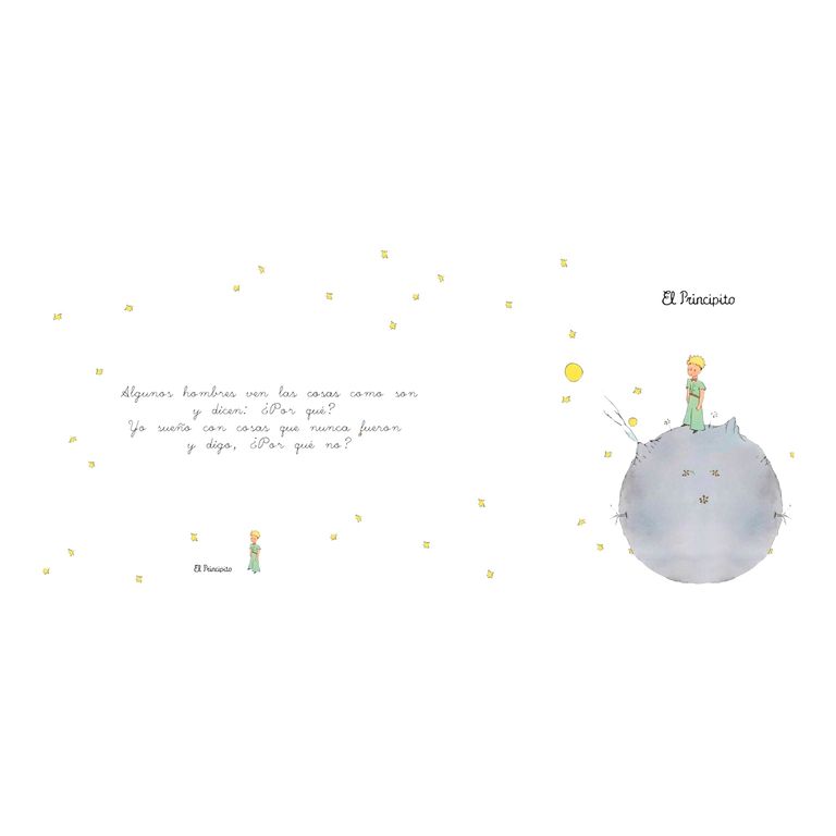 Taza Enlozada Desde Asteroides a Tierras con El Principito