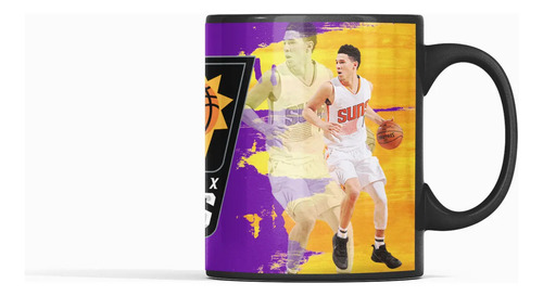 Taza Magica Phoenix Suns -nba 01 Negro Nba