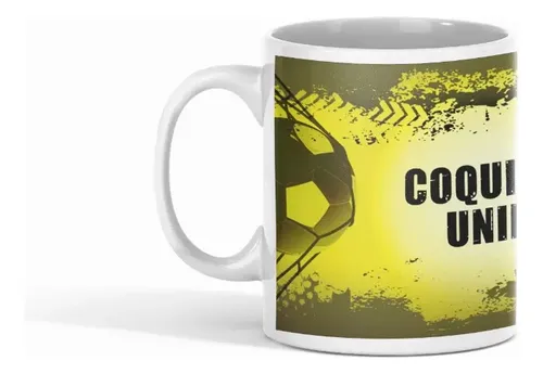 Taza Coquimbo Unido - Pasión Aurinegra Blanco