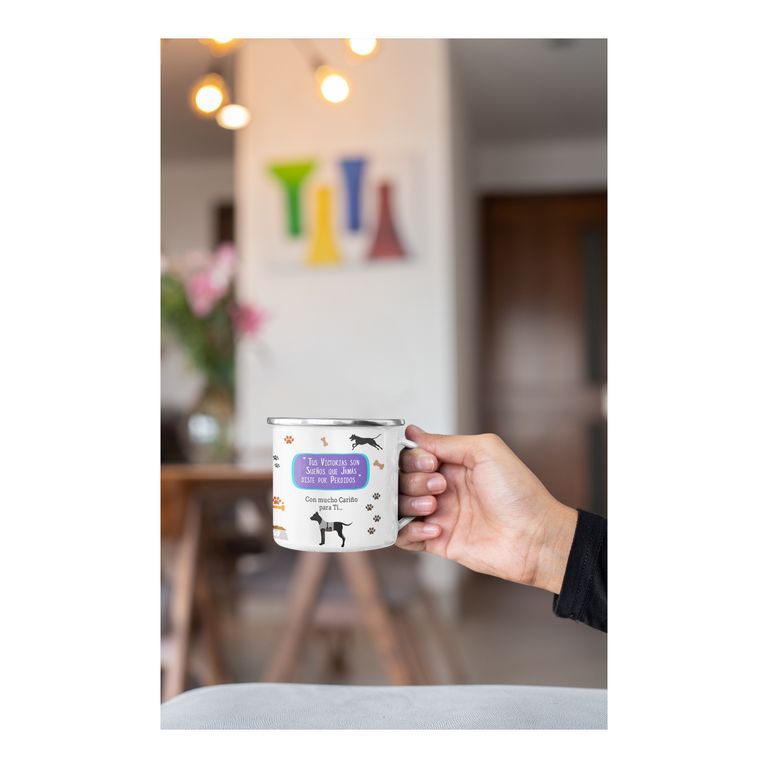 Taza Enlozada Guía Canino - Liderazgo y Lealtad M