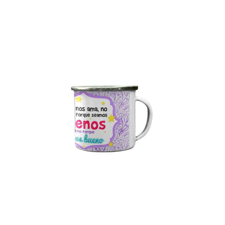 Taza Enlozada Inspiración y Esperanza Cristiana