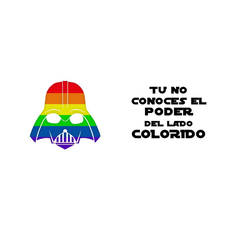 Taza Enlozada Orgullo Galáctico - Dark Vade