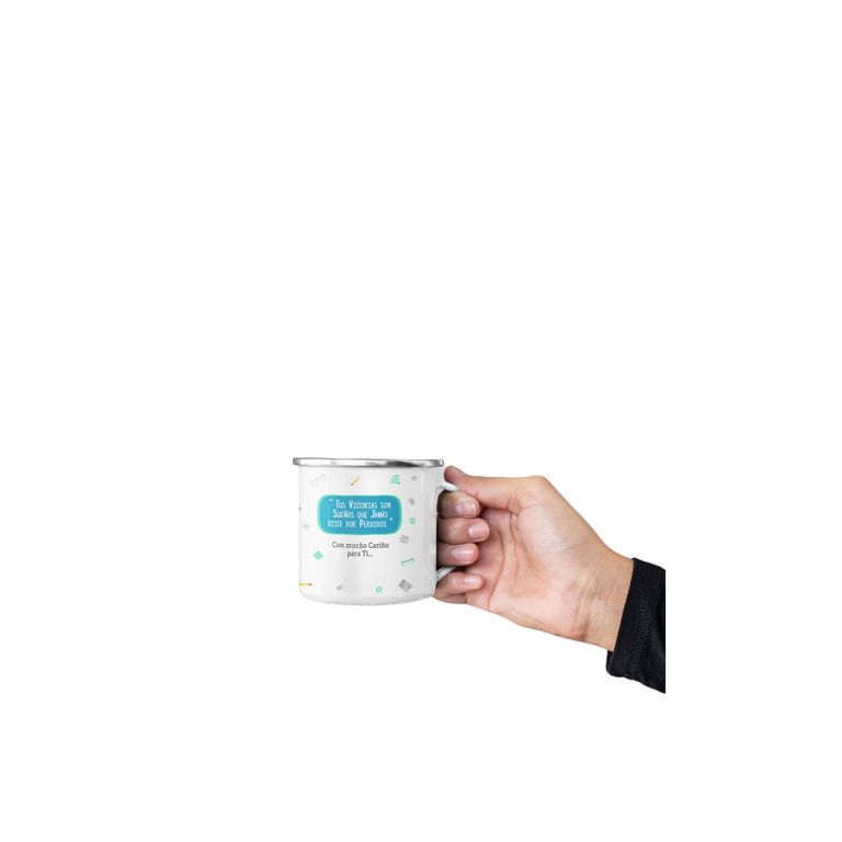 Taza Enlozada Secretario - Ordenando el Día con Café H