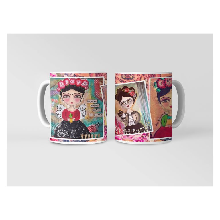 Taza Frida Kahlo Eterna - Pasión Inmortal