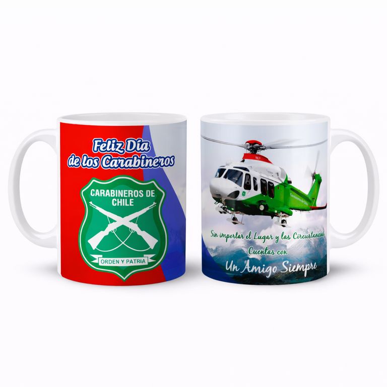 Taza Helicóptero Aeropolicial