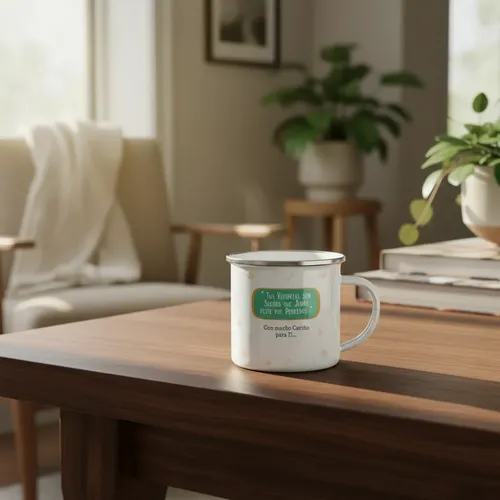 Taza Enlozada Dia Veterinario - Amor Animal Y Café Blanco