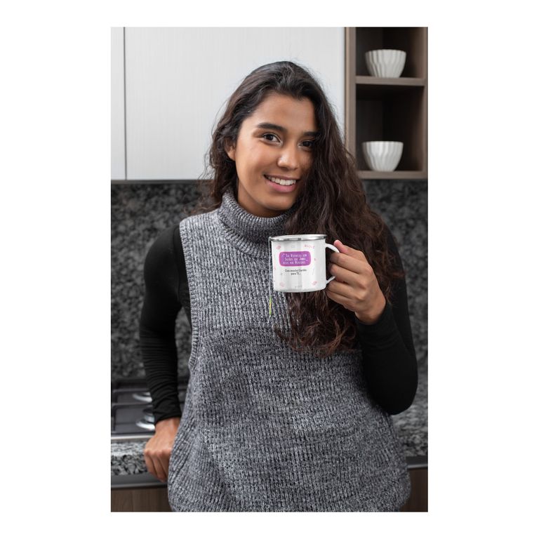Taza Enlozada Inspirando Futuros con Café Maestra