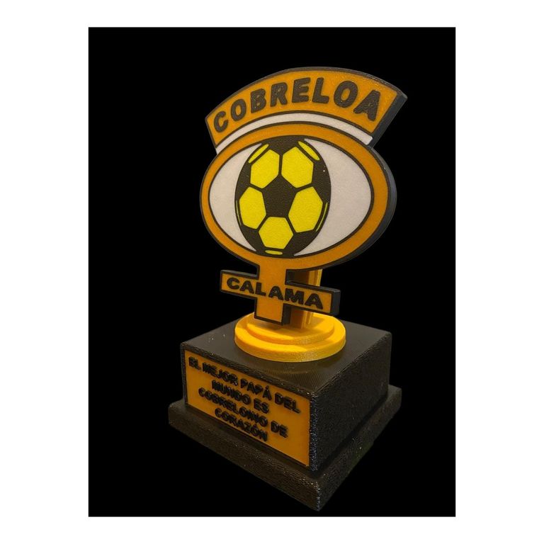 Trofeo Cobreloa Mejor Papá Regalo Fútbol Chileno
