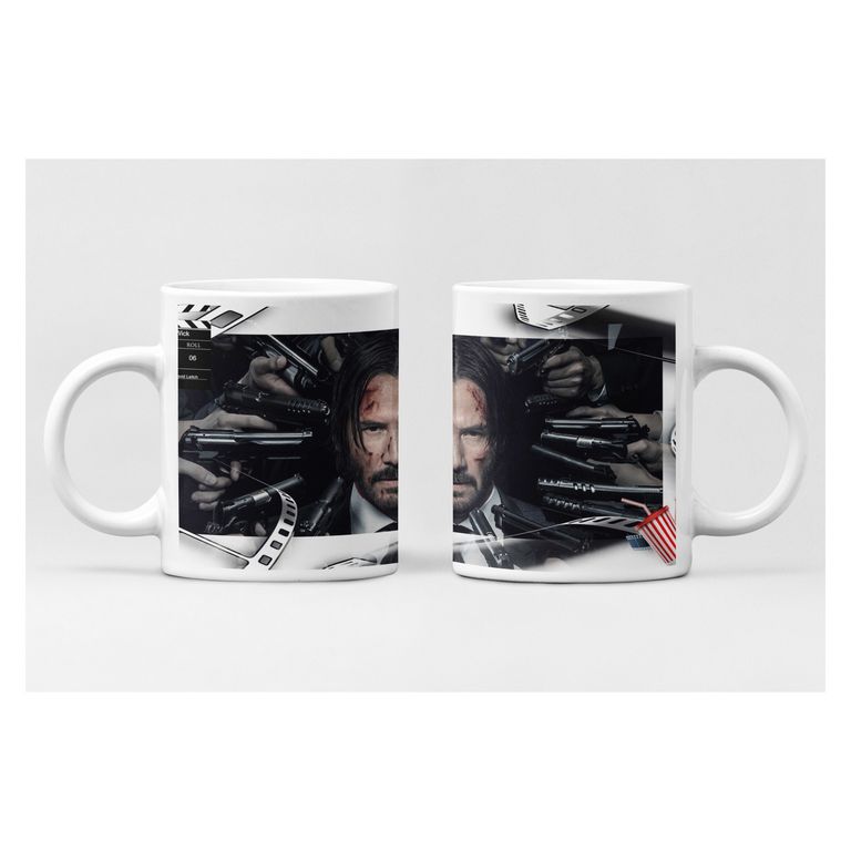 Taza John Wick - El Asesino Aparece con Calor