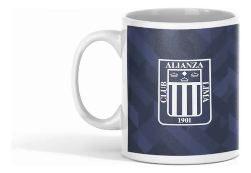 Taza Alianza Lima Íntimos - Futbol Peruano Blanco